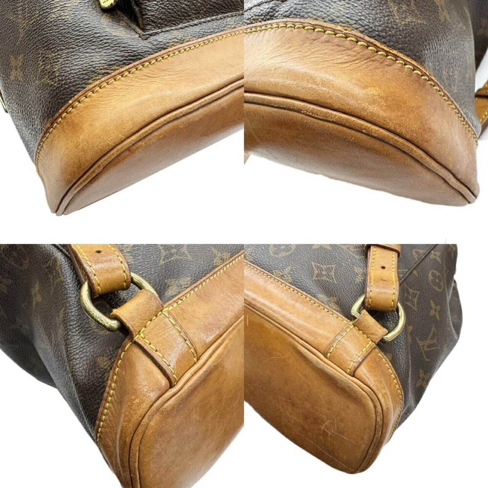 LOUIS VUITTON Brown Monogram Backpack - Picture 6 of 14